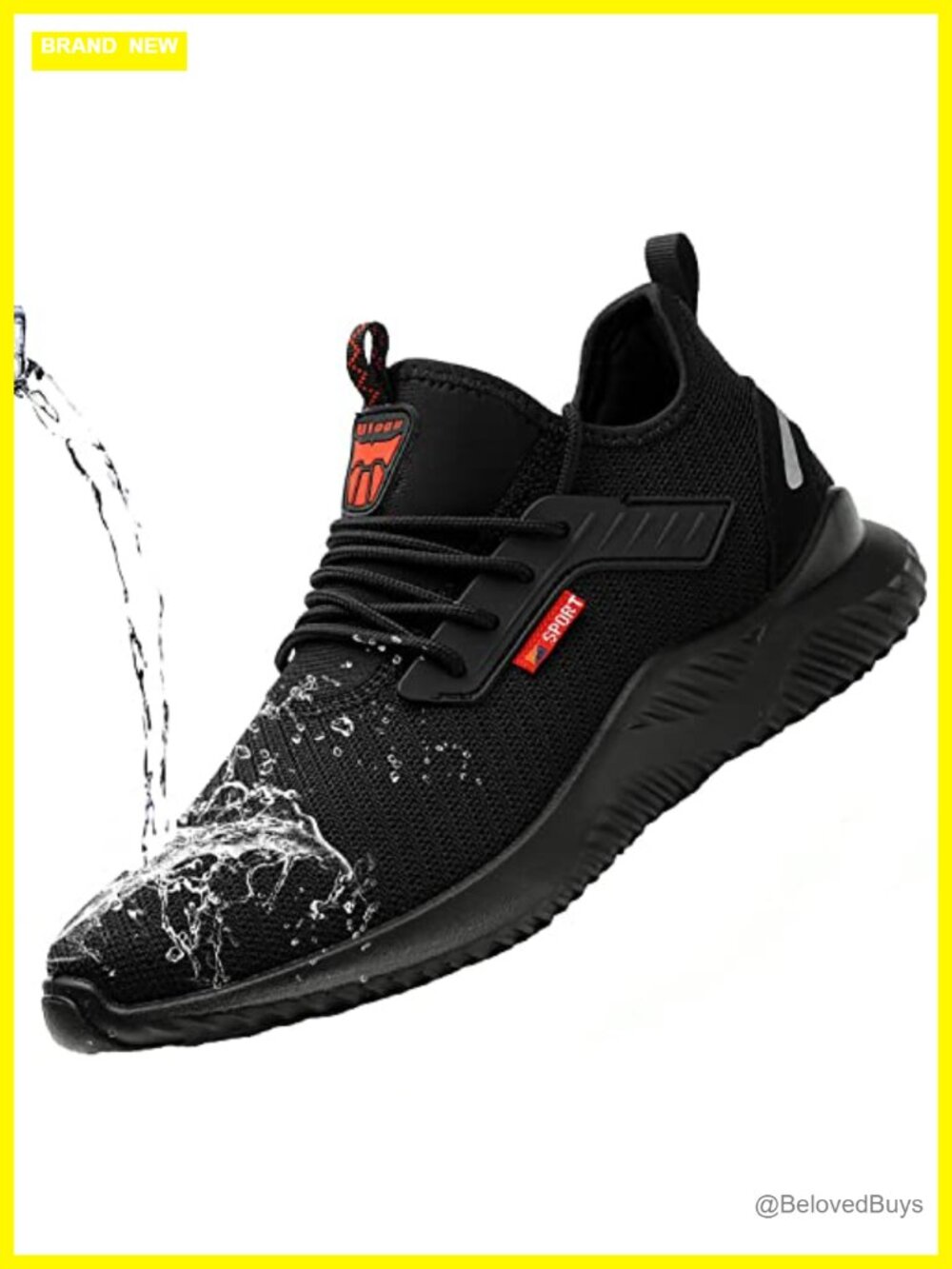Waterproof Steel Toe Work Shoes Men Women Lightweight Safety Construction